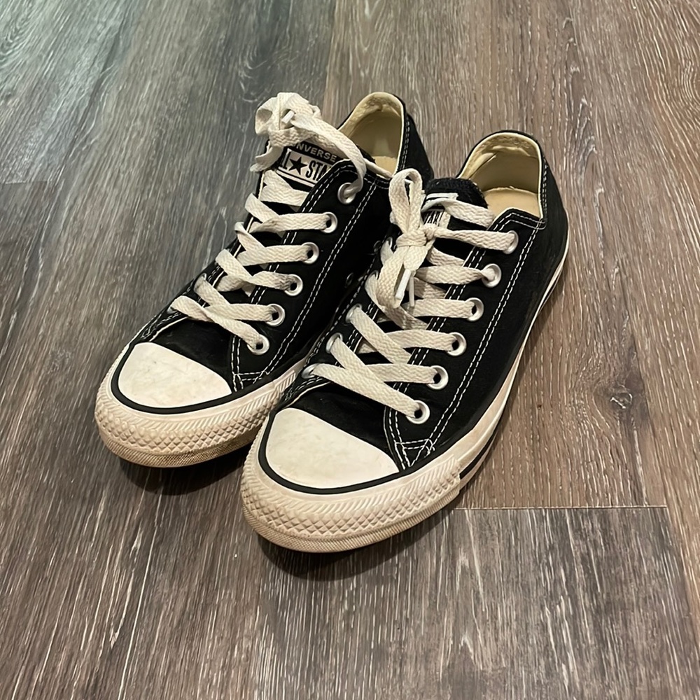 Black All-Star Low Top Converse
